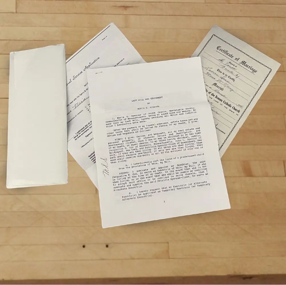 Wills Documents Table