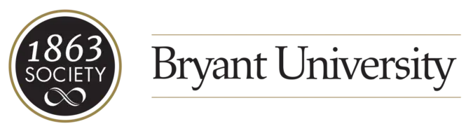 Bryant University 1863 Logo